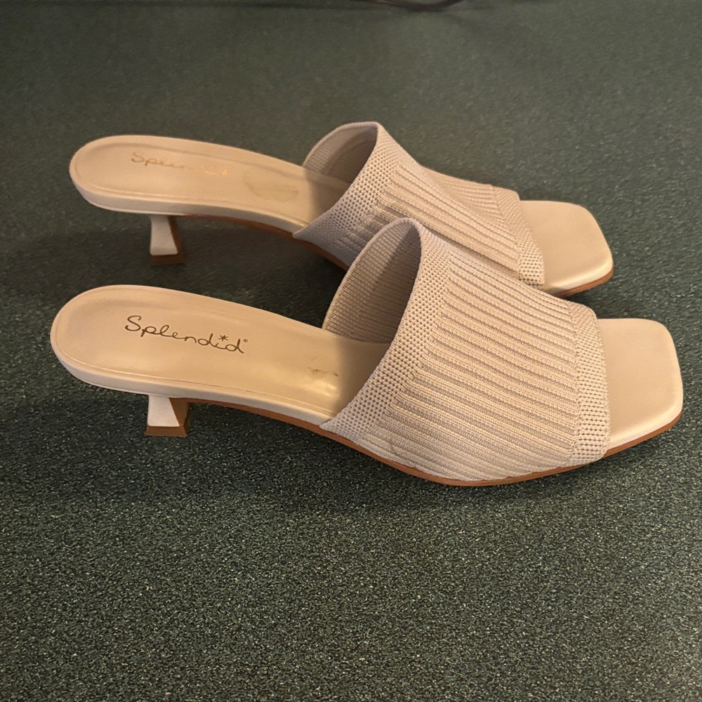 Splendid Women's Tan Slide Sandals